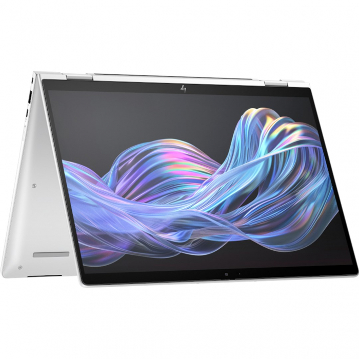 Laptop HP EliteBook X Flip G1i, 14" WUXGA Touchscreen, Intel® Core™ Ultra 7 258V pana la 4.8 GHz, 32 GB RAM, 512 GB SSD, Intel Arc, Windows 11 Pro, Glacier Silver [6]