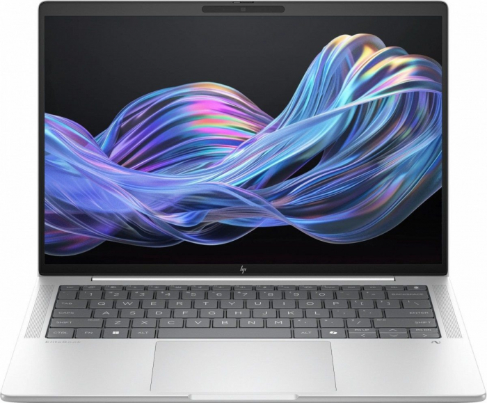 Laptop HP Elitebook X G1i, 14" WUXGA, Intel® Core™ Ultra 7 268V pana la 5 GHz, 32 GB RAM LPDDR5x, 1 TB SSD, Intel Arc Graphics, Windows 11 Pro, Glacier Silver [1]