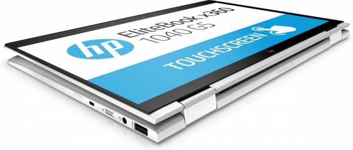 Laptop HP EliteBook x360, 14" Full HD Hybrid  2in1  , i5 8250U  pana la 3.4 GHz  , 16 GB RAM, 512 GB SSD, Windows 10 Pro [7]