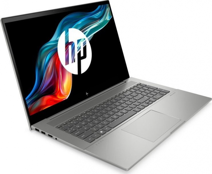 Laptop HP ENVY 17, 17.3" Full HD Touchscreen, Intel® Core™ i7 13700H pana la 5 GHz, 32 GB RAM DDR4, 1 TB SSD, Intel Iris Xᵉ Graphics, Winodws 11 Home, Grey [2]