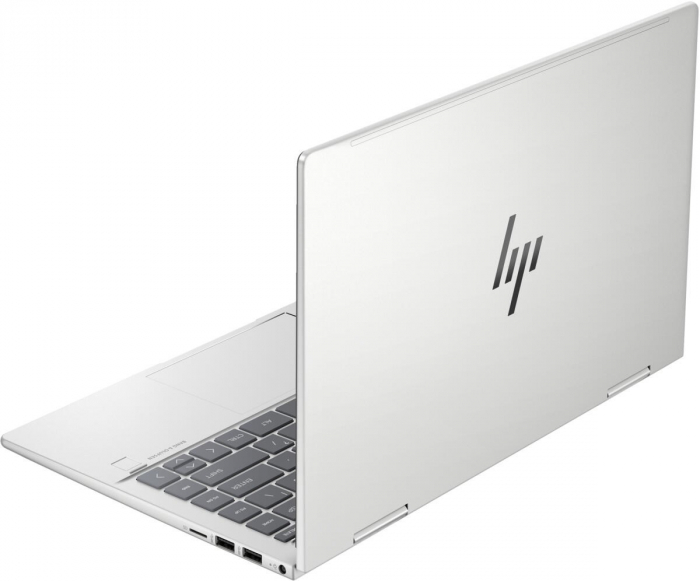 Laptop HP Envy x36 Hybrid (2-in-1), 14" Full HD Touchscreen, Intel® Core™ 5 120U pana la 5 GHz, 8 GB RAM DDR4 3200, 512 GB SSD, Intel Graphics, Windows 11 Home, Natural Silver [5]