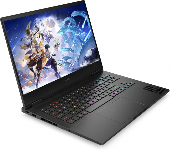 Laptop HP OMEN 16, 16.1" Full HD, Intel® Core™ i7 13620H pana la 4.9 GHz, 16 GB RAM DDR5 5200, 512 GB SSD, NVIDIA® GeForce® RTX 4060 8 GB, Bang & Olufsen, Windows 11 Home, Shadow Black [2]