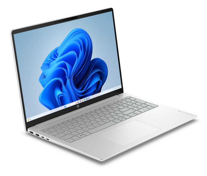Laptop HP OmniBook 3, 16" 2K, AMD Ryzen™ AI 5 430 pana la 4.5 GHz, 16 GB RAM DDR5 5600, 512 GB SSD, AMD Radeon, Windows 11 Home, Glacier Silver [2]