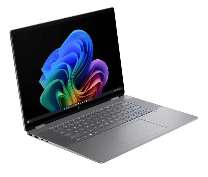 Laptop HP OmniBook X Flip, 16" 2K Touchscreen, AMD Ryzen™ AI 5 340 pana la 4.8 GHz, 16 GB RAM LPDDR5x 7500, 1 TB SSD, AMD Radeon Graphics, Windows 11 Home, Meteor Silver [3]
