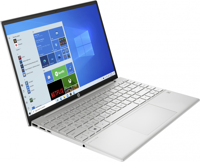 Laptop HP Pavilion, 13.3" WUXGA, Ryzen 5 5600U   pana la 4.2 GHz , 8 GB RAM, 512 GB SSD, Windows 10 Home, Silver [3]