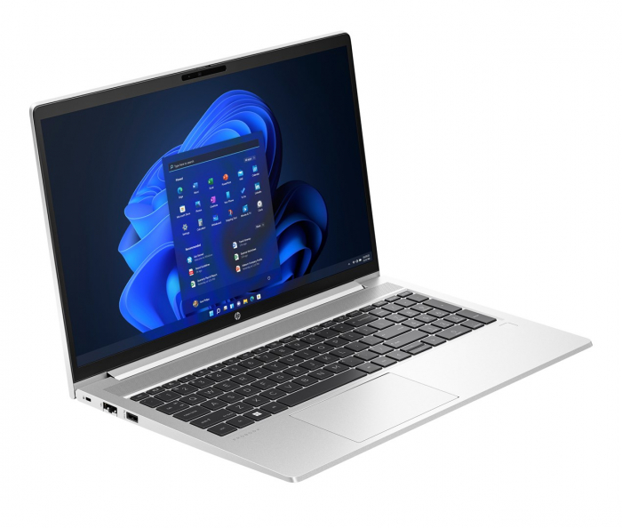 Laptop  HP ProBook 450 G10, 15.6" Full HD, Intel® Core™ i5 1334U pana la 4.6 GHz, 16 GB RAM DDR4 3200, 512 GB SSD, Intel Iris Xᵉ Graphics, Windows 11 Pro, Pike Silver Aluminum [2]