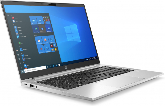 Laptop HP ProBook 630 G8, 13.3" Full HD, i5 1135G7   pana la 4.2 GHz , 8 GB RAM, 256 GB SSD, Windows 10 Pro, Silver [2]