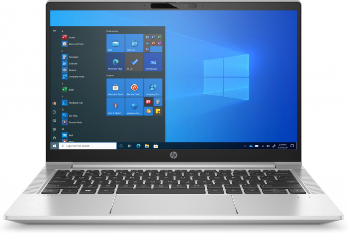 Laptop HP ProBook 630 G8, 13.3" Full HD, i5 1135G7   pana la 4.2 GHz , 8 GB RAM, 256 GB SSD, Windows 10 Pro, Silver [1]