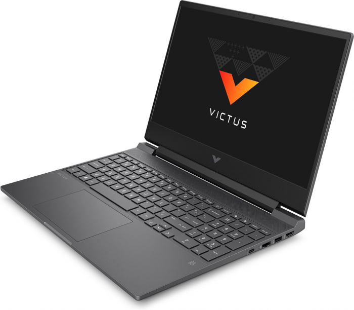 Laptop HP Victus 15, 15.6" Full HD, AMD Ryzen™ 5 7535HS pana la 4.55 GHz, 16 GB RAM, 512 GB SSD, NVIDIA® GeForce® RTX 2050 4 GB, Bang & Olufsen, Windows 11 Home, Grey [2]