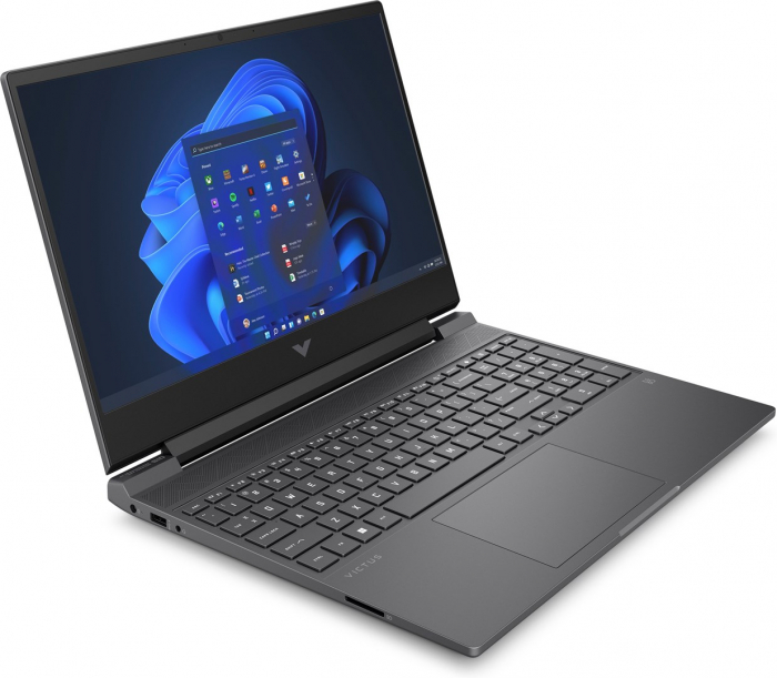 Laptop HP Victus 15, 15.6" Full HD, Intel® Core™ i5 12450H pana la 4.4 GHz, 16 GB RAM DDR4 3200, 512 GB SSD, NVIDIA® GeForce® RTX 3050 4 GB, Bang & Olufsen, Windows 11 Home, Mica Silver [2]