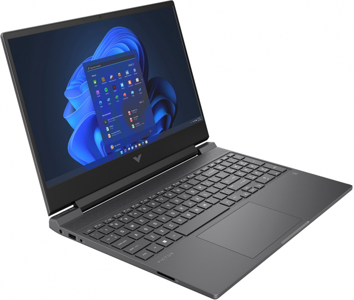 Laptop HP Victus 15, 15.6" Full HD, Intel® Core™ i5 13420H pana la 4.6 GHz, 16 GB RAM DDR4 3200, 512 GB SSD, NVIDIA® GeForce® RTX 4050 6 GB, Bang & Olufsen, Windows 11 Home, MicA Silver [2]