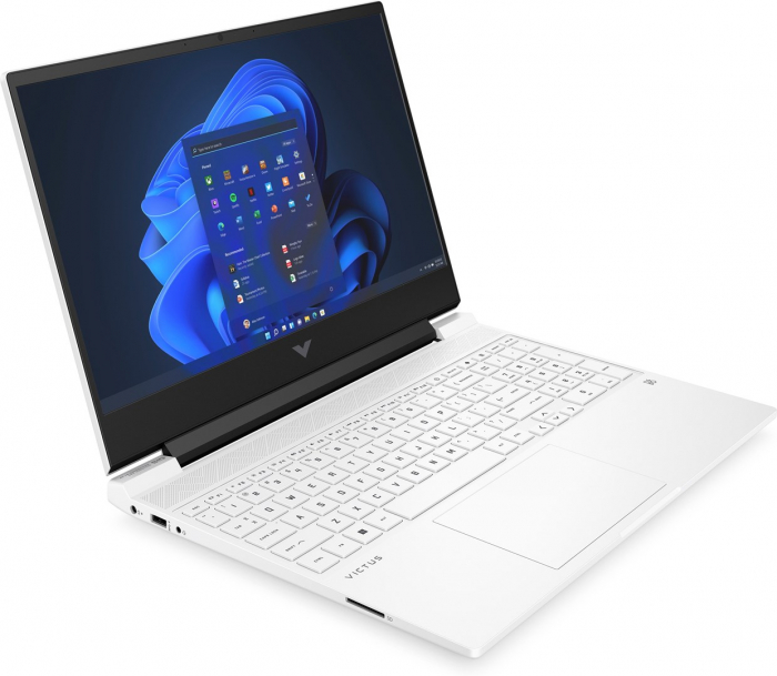 Laptop HP Victus Gaming 15, 15.6" Full HD, AMD Ryzen™ 5 8645HS pana la 5 GHz, 16 GB RAM DDR5 5600, 512 GB SSD, NVIDIA® GeForce® RTX 4050 6 GB, Windows 11 Home, White [3]