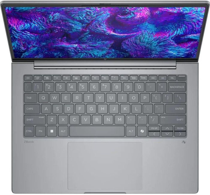 Laptop HP ZBook 8 G1i, 14" WUXGA, Intel® Core™ Ultra 7 255H pana la 5.1 GHz, 16 GB RAM DDR5 6400, 512 GB SSD, NVIDIA® RTX 500 Ada 4 GB, Windows 11 Pro, Meteor Silver [3]