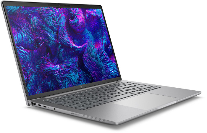 Laptop HP ZBook 8 G1i, 14" WUXGA, Intel® Core™ Ultra 7 255H pana la 5.1 GHz, 16 GB RAM DDR5 6400, 512 GB SSD, NVIDIA® RTX 500 Ada 4 GB, Windows 11 Pro, Meteor Silver [2]