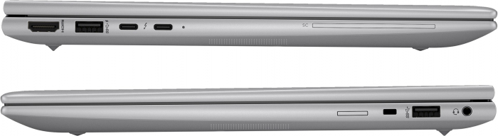 Laptop HP ZBook Firefly 14 G10, 14" Full HD+ Touchscreen, Intel® Core™ i5 1340P pana la 4.6 GHz, 16 GB RAM DDR5 5200, 512 GB SSD, Intel Iris Xᵉ Graphics, Bang & Olufsen, Windows 11 Pro, Silver [5]