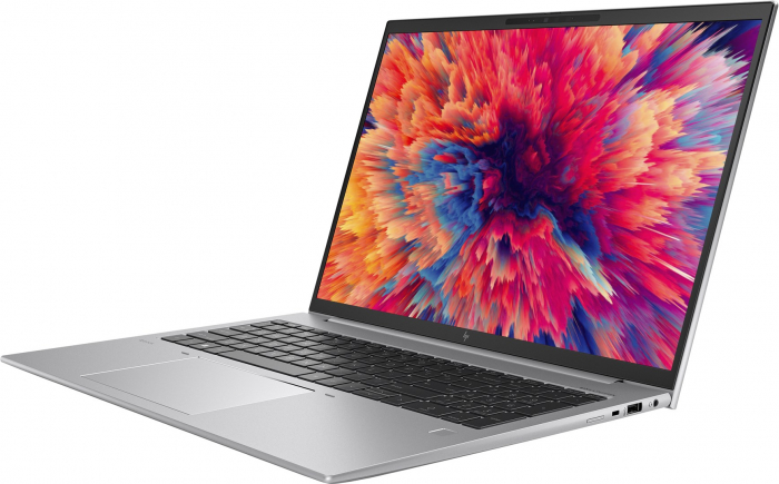 Laptop HP ZBook Firefly 14 G9, 14" WUXGA, Intel® Core™ i7 1260P pana la 4.7 GHz, 16 GB RAM DDR5, 512 GB SSD, Intel Iris Xᵉ Graphics, Bang & Olufsen, Windows 11 Pro, Silver [2]