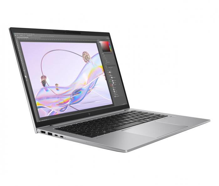 Laptop HP ZBook Firefly G11, 14" WUXGA, AMD Ryzen™ 7 8840HS pana la 5.1 GHz, 32 GB RAM DDR5 5600, 1 TB SSD, AMD Radeon 780M, Windows 11 Pro, Silver [2]
