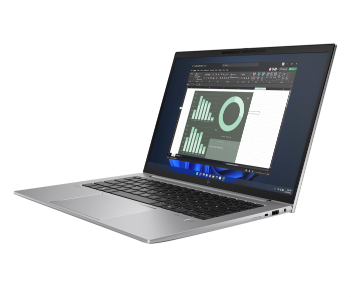 Laptop HP ZBook Firefly G11, 14" WUXGA, AMD Ryzen™ 7 8840HS pana la 5.1 GHz, 32 GB RAM DDR5 5600, 1 TB SSD, AMD Radeon 780M, Windows 11 Pro, Silver [3]