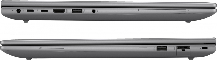 Laptop HP ZBook Power 16 G11, 16" WUXGA, Intel® Core™ Ultra 5 135H pana la 4.6 GHz, 16 GB RAM DDR5 5600, 1 TB SSD, NVIDIA® RTX A1000 6 GB, Windows 11 Pro, Silver [4]