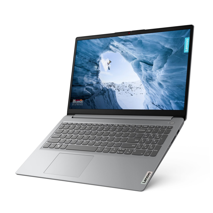 Laptop Lenovo IdeaPad 1, 15.6" Full HD, Intel® Core™ i5 1335U pana la 4.6 GHz, 16 GB RAM DDR4 3200, 256 GB SSD, Intel Iris Xᵉ Graphics, Windows 11 Home, Cloud Grey [3]