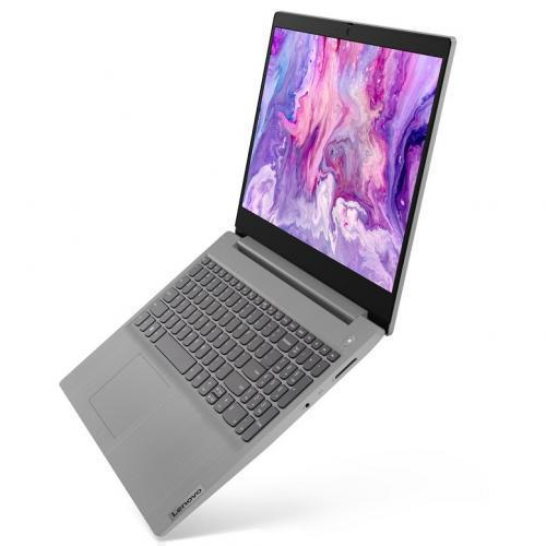 Laptop Lenovo IdeaPad 3, 15.6” Full HD, Intel® Core™ i3 1005G1 pana la 3.4 GHz, 4 GB DDR4, 128 GB SSD, Intel UHD Graphics, Platinum Grey [6]