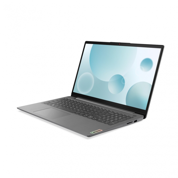 Laptop Lenovo IdeaPad 3, 15.6" Full HD, Intel® Core™ i3 1215U pana la 4.4 GHz, 8 GB RAM DDR4 3200, 256 GB SSD, Intel® UHD Graphics, Free Dos, Arctic Grey [2]