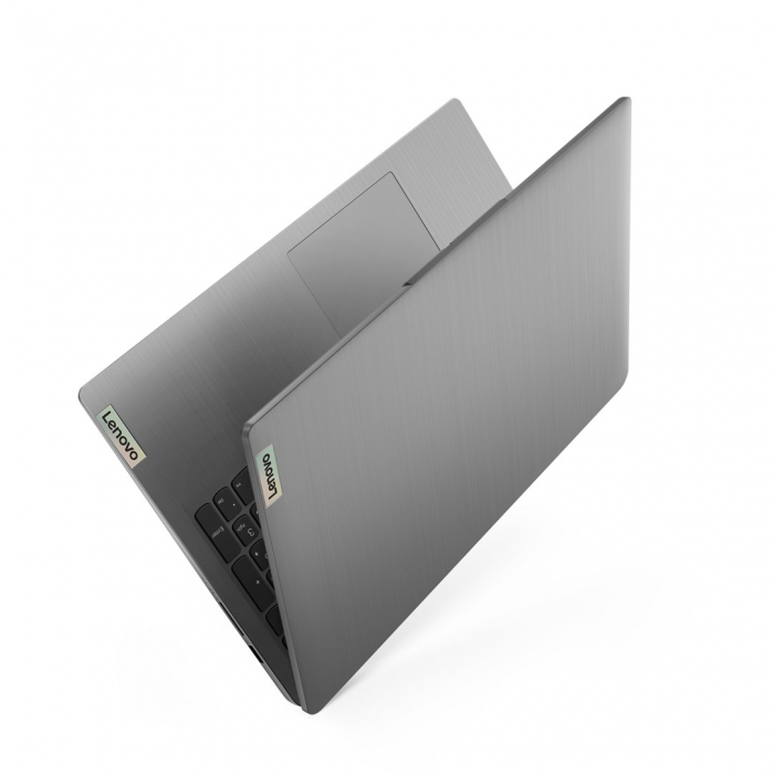 Laptop Lenovo IdeaPad 3, 15.6" Full HD, Intel® Core™ i3 1215U pana la 4.4 GHz, 8 GB RAM DDR4 3200, 256 GB SSD, Intel® UHD Graphics, Free Dos, Arctic Grey [5]