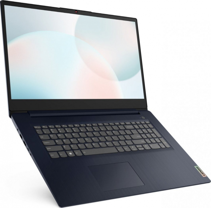Laptop Lenovo IdeaPad 3, 17.3" Full HD, Intel® Core™ i5 1235U pana la 4.4 GHz, 8 GB RAM DDR4 3200, 512 GB SSD, Intel Iris Xᵉ Graphics, Windows 11 Home, Abyss Blue [3]