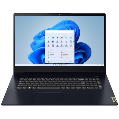 Laptop Lenovo IdeaPad 3, 17.3" Full HD, Intel® Core™ i5 1235U pana la 4.4 GHz, 8 GB RAM DDR4 3200, 512 GB SSD, Intel® UHD Graphics, Free Dos, Abyss Blue [1]