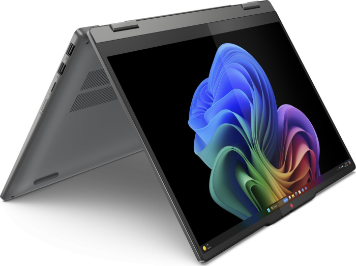 Laptop Lenovo IdeaPad 5 Hybrid (2-in-1), 14" WUXGA Touchscreen, Qualcomm Snapdragon X Plus X1P-42-100 pana la 3.4 GHz, 16 GB RAM LPDDR5x 8448, 512 GB SSD, Qualcomm Adreno, Windows 11 Pro, Luna Grey [2]
