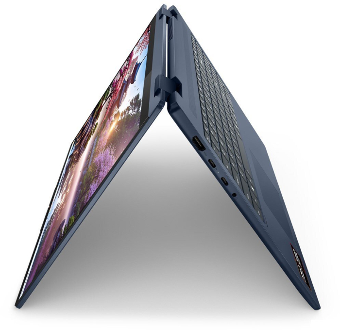 Laptop Lenovo IdeaPad 5 Hybrid (2-in-1), 16" WUXGA Touchscreen, AMD Ryzen™ AI 7 350 pana la 5 GHz, 16 GB RAM LPDDR5x 7500, 1 TB SSD, AMD Radeon, Windows 11 Home, Cosmic Blue [3]
