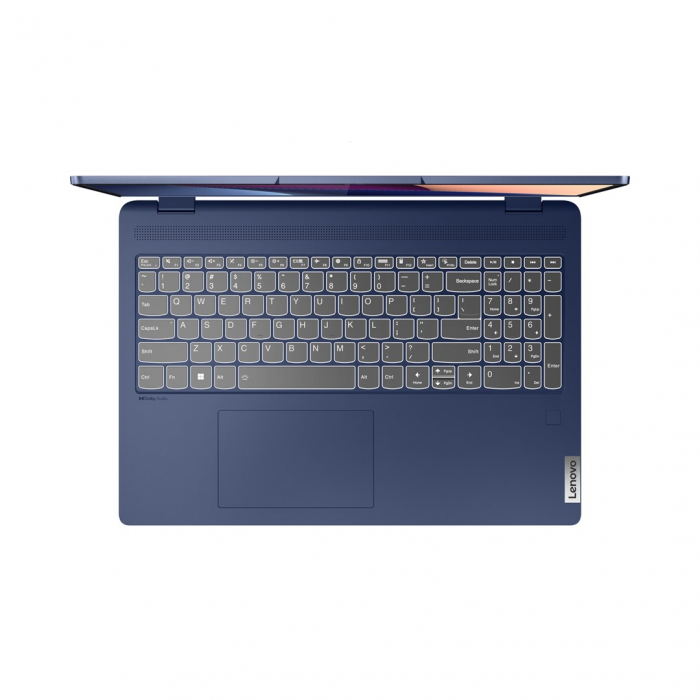 Laptop Lenovo IdeaPad Flex 5, 16" WUXGA Touchscreen, Intel® Core™ i7 1355U pana la 5 GHz, 16 GB RAM LPDDR4x 4266, 512 GB SSD, Windows 11 Home, Abyss Blue [6]