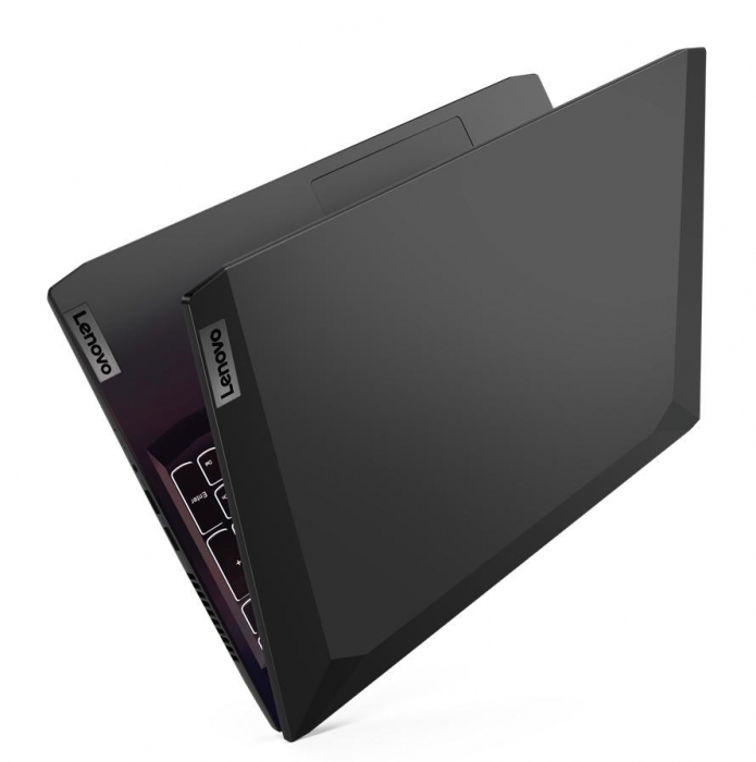 Laptop Lenovo IdeaPad Gaming 3, 15.6" Full HD, AMD Ryzen™ 5 5500H pana la 4.2 GHz, 16 GB RAM DDR4 3200, 512 GB SSD, NVIDIA® GeForce® RTX 2050 4 GB, Free Dos, Shadow Black [4]