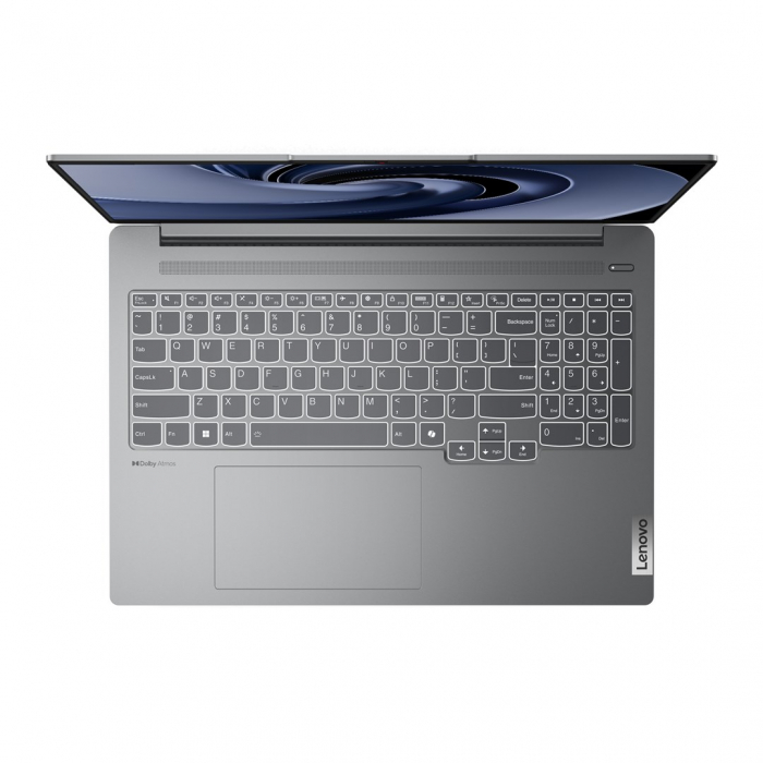 Laptop Lenovo IdeaPad Pro 5, 16" 2K Touchscreen, Intel® Core™ Ultra 9 185H pana la 5.1 GHz, 32 GB RAM LPDDR5x 7467, 1 TB SSD, NVIDIA® GeForce® RTX 4050 6 GB, Windows 11 Home, Arctic Grey [4]