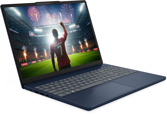 Laptop Lenovo IdeaPad Slim 3i, 15.3" WUXGA, Intel® Core™ Ultra 5 322 pana la 4.4 GHz, 16 GB RAM DDR5 5600, 512 GB SSD, Intel® Graphics, Free Dos, Cosmic Blue [2]