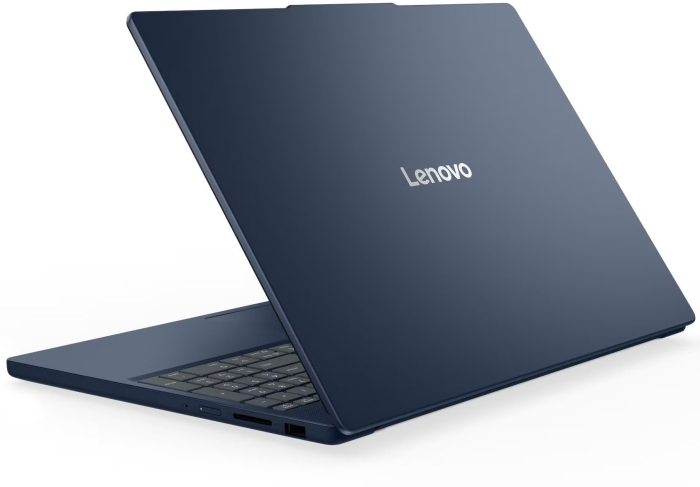 Laptop Lenovo IdeaPad Slim 3i, 15.3" WUXGA, Intel® Core™ Ultra 5 322 pana la 4.4 GHz, 16 GB RAM DDR5 5600, 512 GB SSD, Intel® Graphics, Free Dos, Cosmic Blue [4]