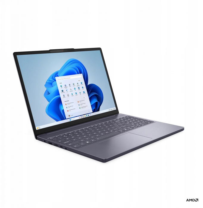 Laptop Lenovo IdeaPad Slim 5, 15.3" WUXGA, AMD Ryzen™ 5 7533HS pana la 4.45 GHz, 24 GB RAM LPDDR5x 4800, 512 GB SSD, AMD Radeon 660M, Windows 11 Home, Luna Grey [1]