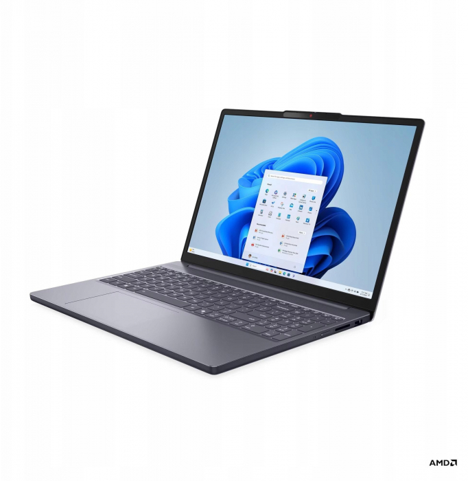 Laptop Lenovo IdeaPad Slim 5, 15.3" WUXGA, AMD Ryzen™ 5 7533HS pana la 4.45 GHz, 24 GB RAM LPDDR5x 4800, 512 GB SSD, AMD Radeon 660M, Windows 11 Home, Luna Grey [3]