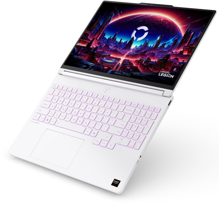 Laptop Lenovo Legion 5, 15.3" WQXGA, AMD Ryzen™ AI 7 PRO 450 pana la 5.1 GHz, 16 GB RAM DDR5 5600, 512 GB SSD, NVIDIA® GeForce® RTX 5060 8 GB, Windows 11 Home, Glacier White [5]