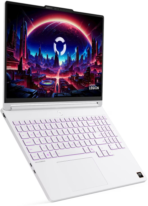 Laptop Lenovo Legion 5, 15.3" WQXGA, AMD Ryzen™ AI 7 PRO 450 pana la 5.1 GHz, 16 GB RAM DDR5 5600, 512 GB SSD, NVIDIA® GeForce® RTX 5060 8 GB, Windows 11 Home, Glacier White [4]