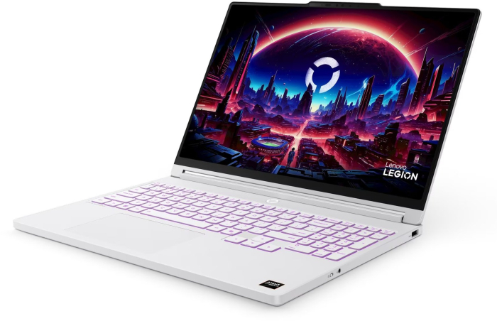 Laptop Lenovo Legion 5, 15.3" WQXGA, AMD Ryzen™ AI 7 PRO 450 pana la 5.1 GHz, 16 GB RAM DDR5 5600, 512 GB SSD, NVIDIA® GeForce® RTX 5060 8 GB, Windows 11 Home, Glacier White [2]