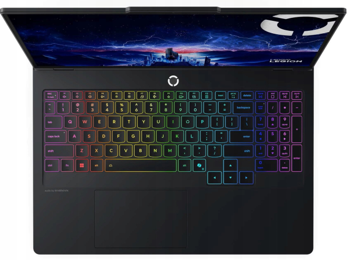Laptop Lenovo Legion Pro 5, 16" WQXGA, AMD Ryzen™ 9 8945HX pana la 5.4 GHz, 32 GB RAM DDR5 5200, 1 TB SSD, NVIDIA® GeForce® RTX 5060 8 GB, Free Dos, Eclipse Black [2]