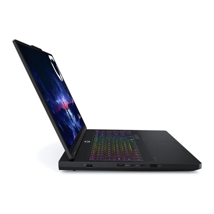 Laptop Lenovo Legion Pro 5, 16" WQXGA, Intel® Core™ Ultra 9 275HX pana la 5.4 GHz, 32 GB RAM DDR5 5600, 1 TB SSD, NVIDIA® GeForce® RTX 5070 Ti 12 GB, Free Dos, Eclipse Black [6]