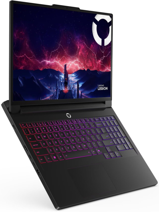 Laptop Lenovo Legion Pro 7, 16" WQXGA, AMD Ryzen™ 9 9955HX3D pana la 5.4 GHz, 64 GB RAM DDR5 6400, 2 TB SSD, NVIDIA® GeForce® RTX 5080 16 GB, Windows 11 Pro, Eclipse Black [4]