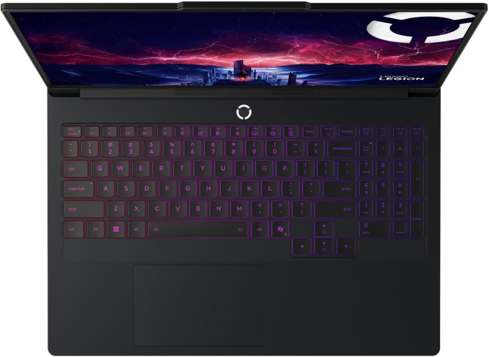 Laptop Lenovo Legion Pro 7, 16" WQXGA, AMD Ryzen™ 9 9955HX3D pana la 5.4 GHz, 64 GB RAM DDR5 6400, 2 TB SSD, NVIDIA® GeForce® RTX 5080 16 GB, Windows 11 Pro, Eclipse Black [8]