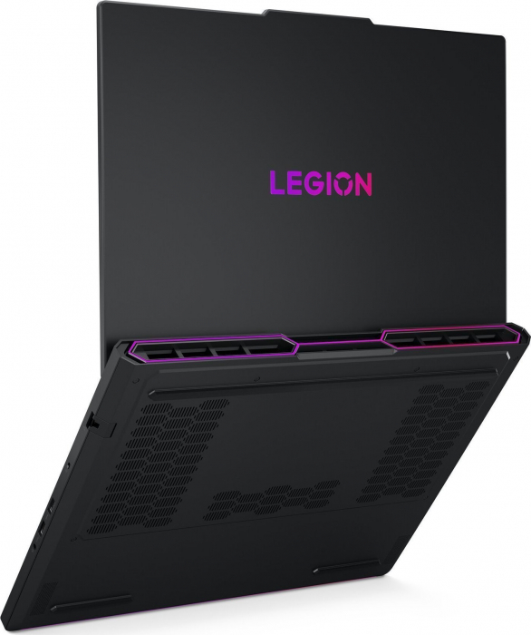 Laptop Lenovo Legion Pro 7, 16" WQXGA, Intel® Core™ Ultra 9 275HX pana la 5.4 GHz, 64 GB RAM DDR5 6400, 2 TB SSD, NVIDIA® GeForce® RTX 5080 16 GB, Free Dos, Eclipse Black [6]