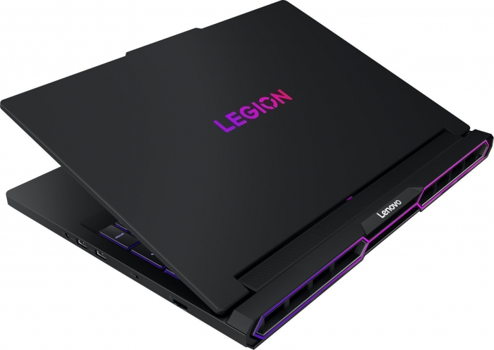 Laptop Lenovo Legion Pro 7, 16" WQXGA, Intel® Core™ Ultra 9 275HX pana la 5.4 GHz, 64 GB RAM DDR5 6400, 1 TB SSD, NVIDIA® GeForce® RTX 5090 24 GB, Free Dos, Eclipse Black [8]