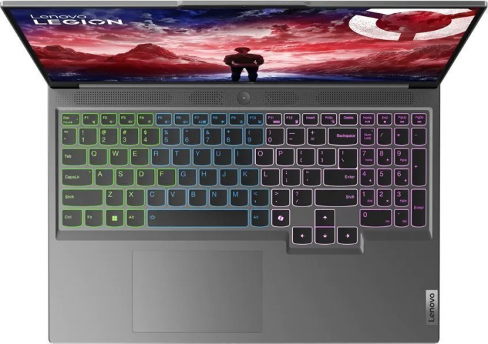 Laptop Lenovo Legion Slim 5, 16" WQXGA, AMD Ryzen™ 7 8845 pana la 5.1 GHz, 32 GB RAM DDR5 5600, 1 TB SSD, NVIDIA® GeForce® RTX 4060 8 GB, Free Dos, Luna Grey [2]