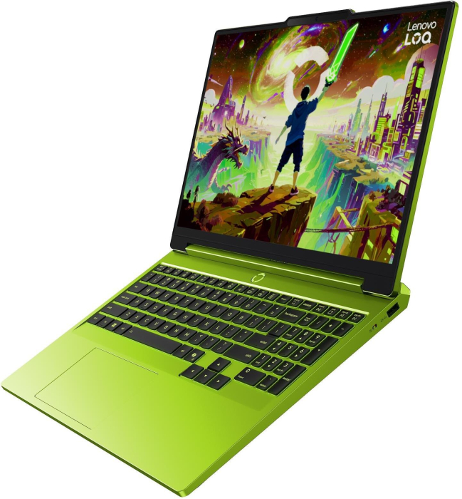 Laptop Lenovo LOQ, 15.3" WUXGA, AMD Ryzen™ 7 250 pana la 5.1 GHz, 16 GB RAM DDR5 5600, 512 GB SSD, NVIDIA® GeForce® RTX 5050 8 GB, Windows 11 Home, Surge Green [6]