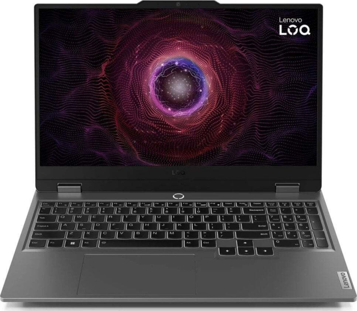 Laptop Lenovo LOQ, 15.6" Full HD, AMD Ryzen™ 5 7235HS pana la 4.2 GHz, 12 GB RAM DDR5 4800, 512 GB SSD, NVIDIA® GeForce® RTX 3050 6 GB, Free Dos, Luna Grey [1]
